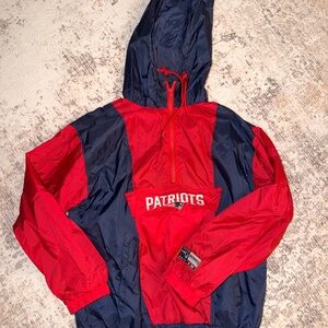 New England Patriots Windbreaker Hoodie
